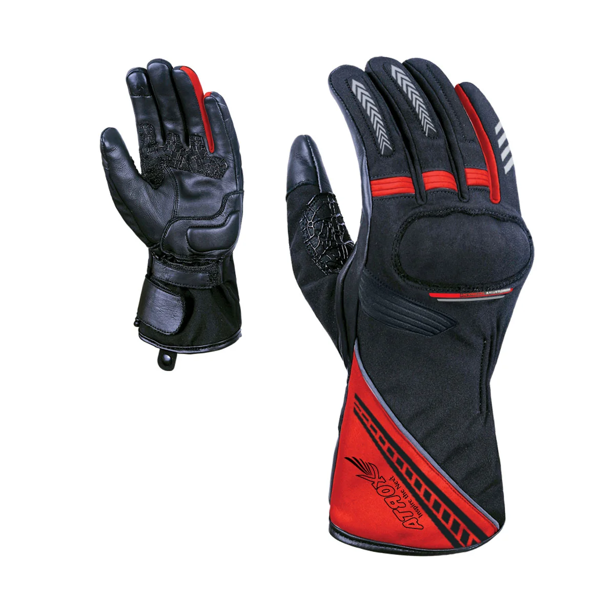 Winter Gloves Leather & Textile