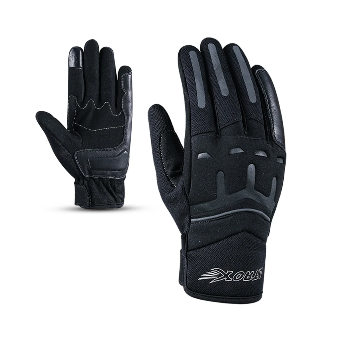Women Racing Gloves Leather & Textile
