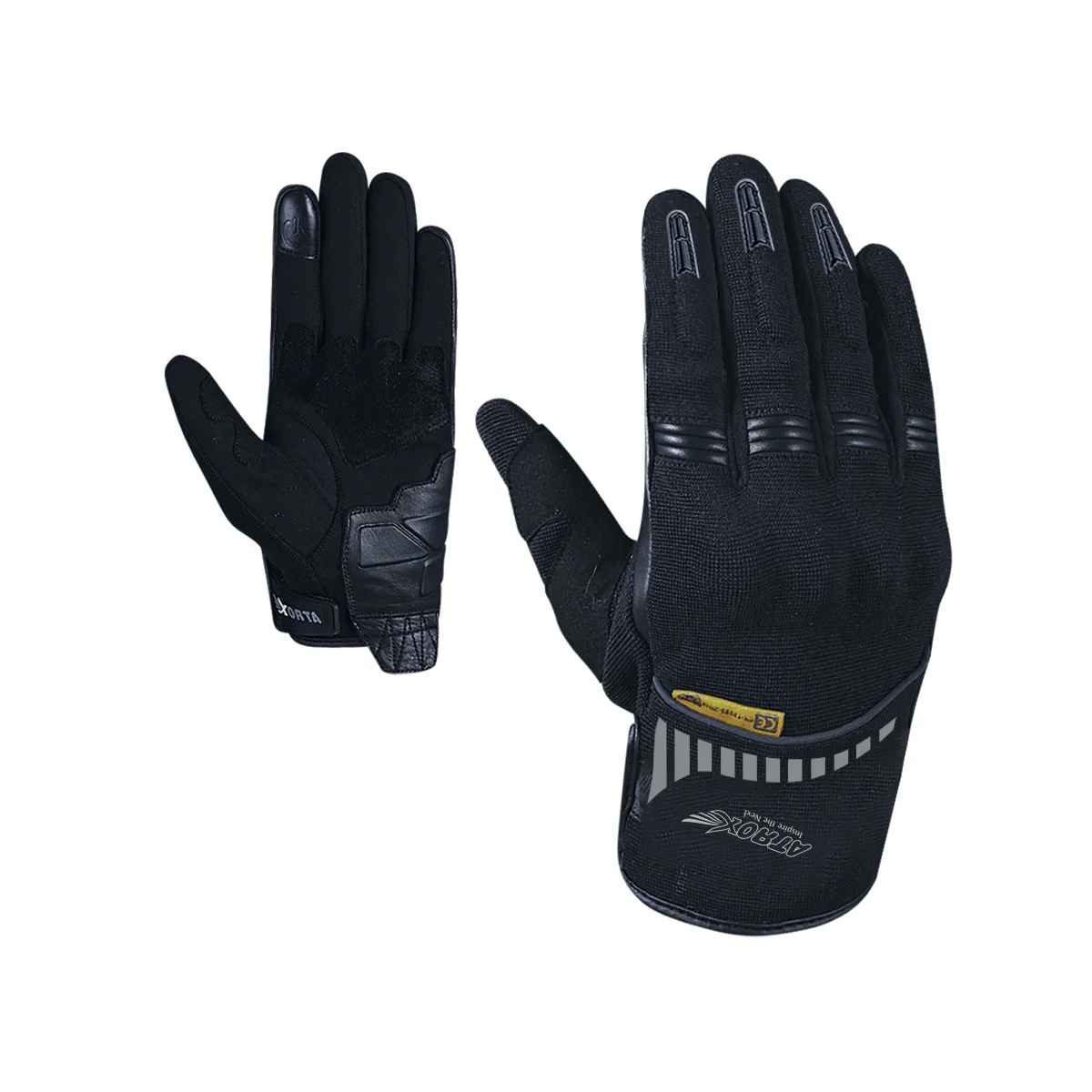 Racing Gloves Leather & Textile