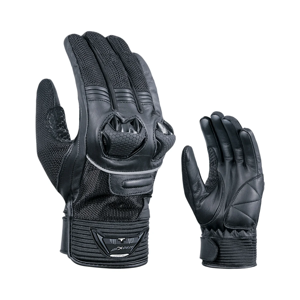 Summer Gloves Air-Mesh and Leather