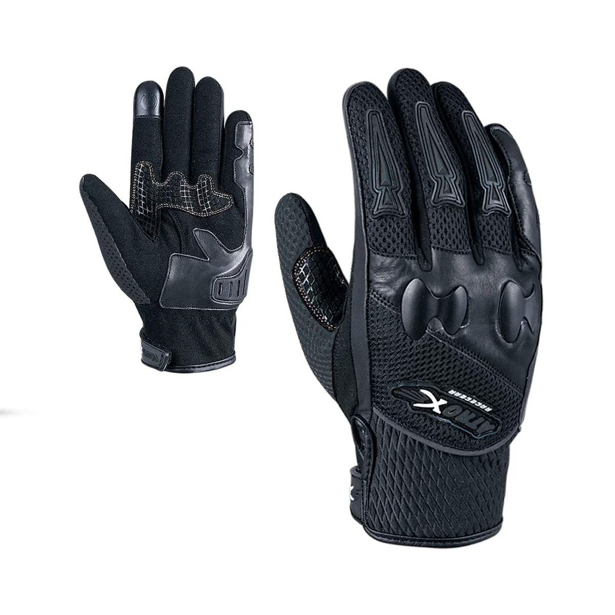 Summer Gloves Air-Mesh and Leather