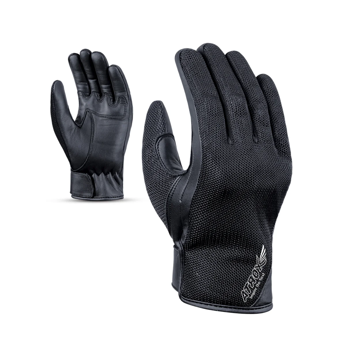 Summer Gloves Air-Mesh and Leather