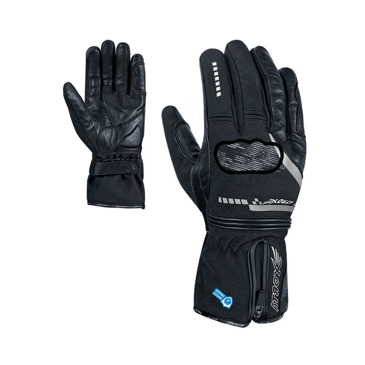 Winter Gloves Leather & Textile