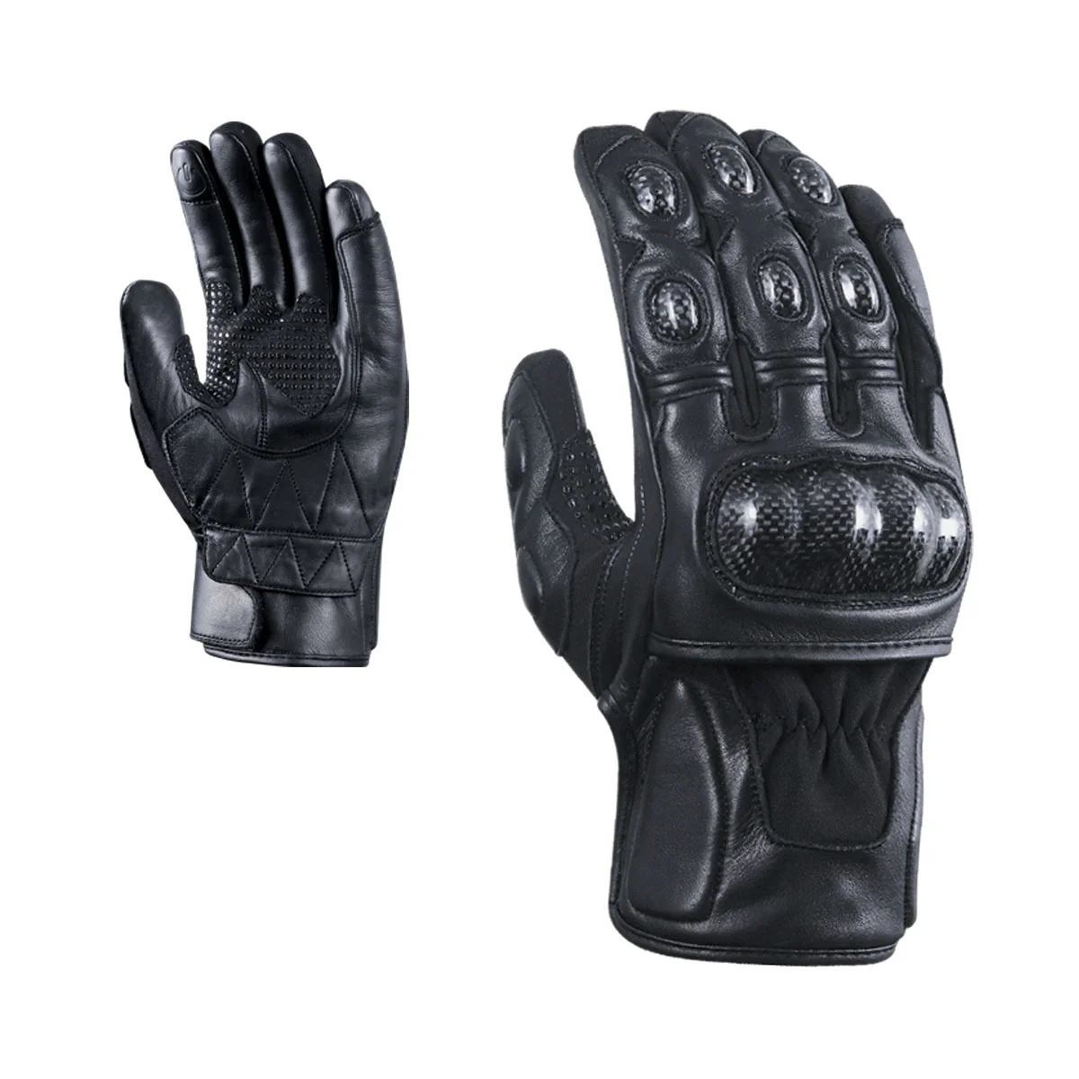 Winter Gloves Leather & Textile