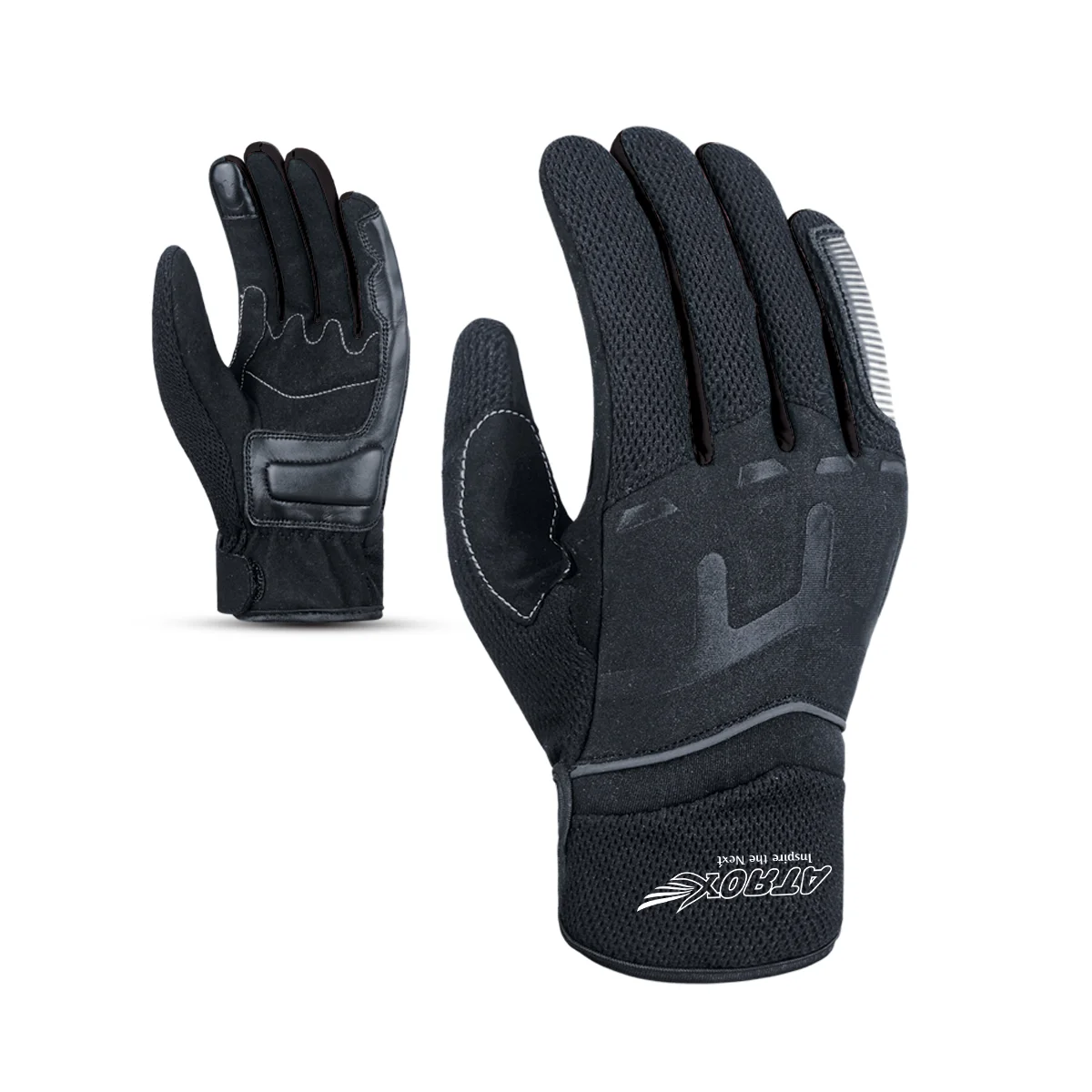 Summer Gloves Air-Mesh and Leather