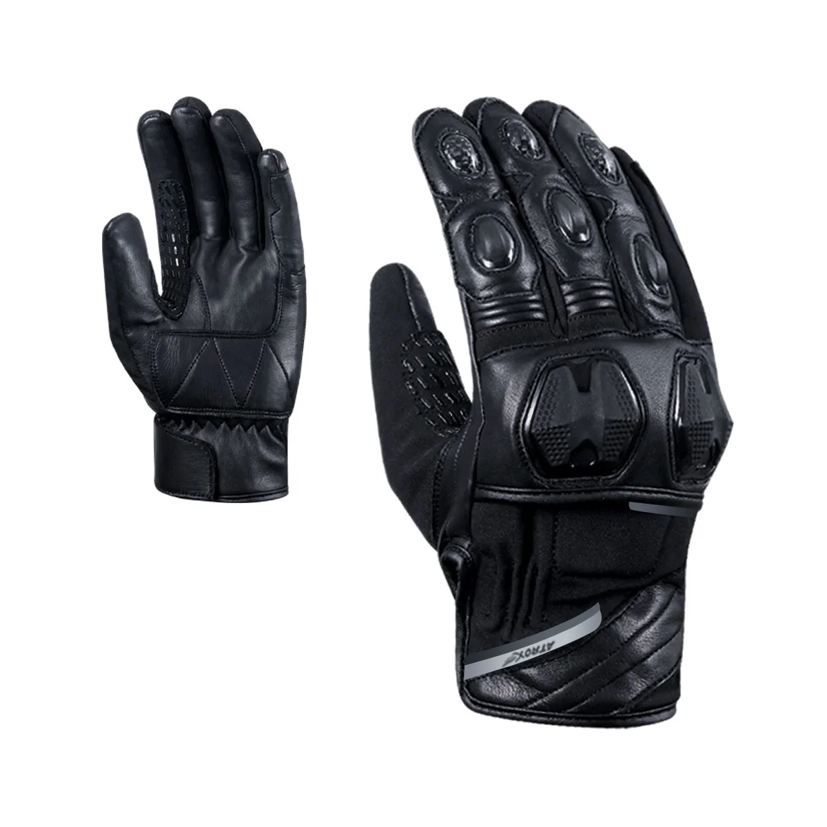 Winter Gloves Leather & Textile