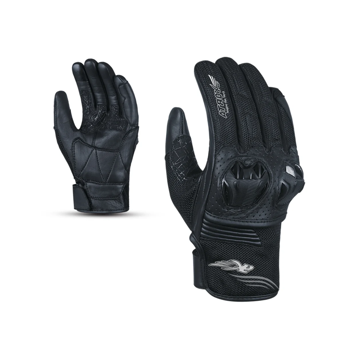 Summer Gloves Air-Mesh and Leather