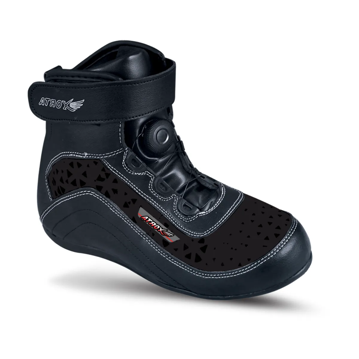 Leather Touring Long Shoes