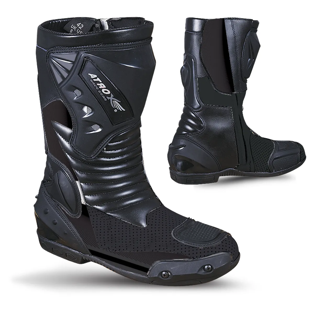 Leather Riding Long Shoes