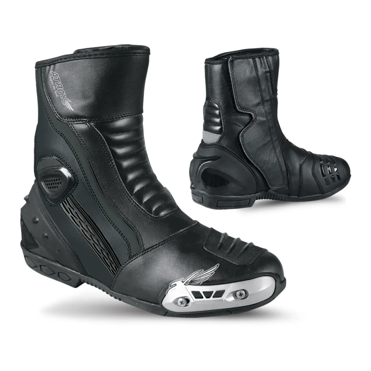 Leather Riding Short Shoes