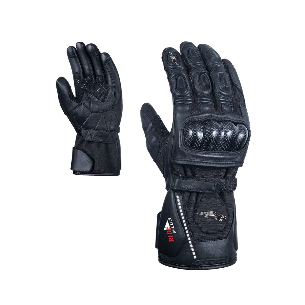 Racing Gloves Leather and Textile