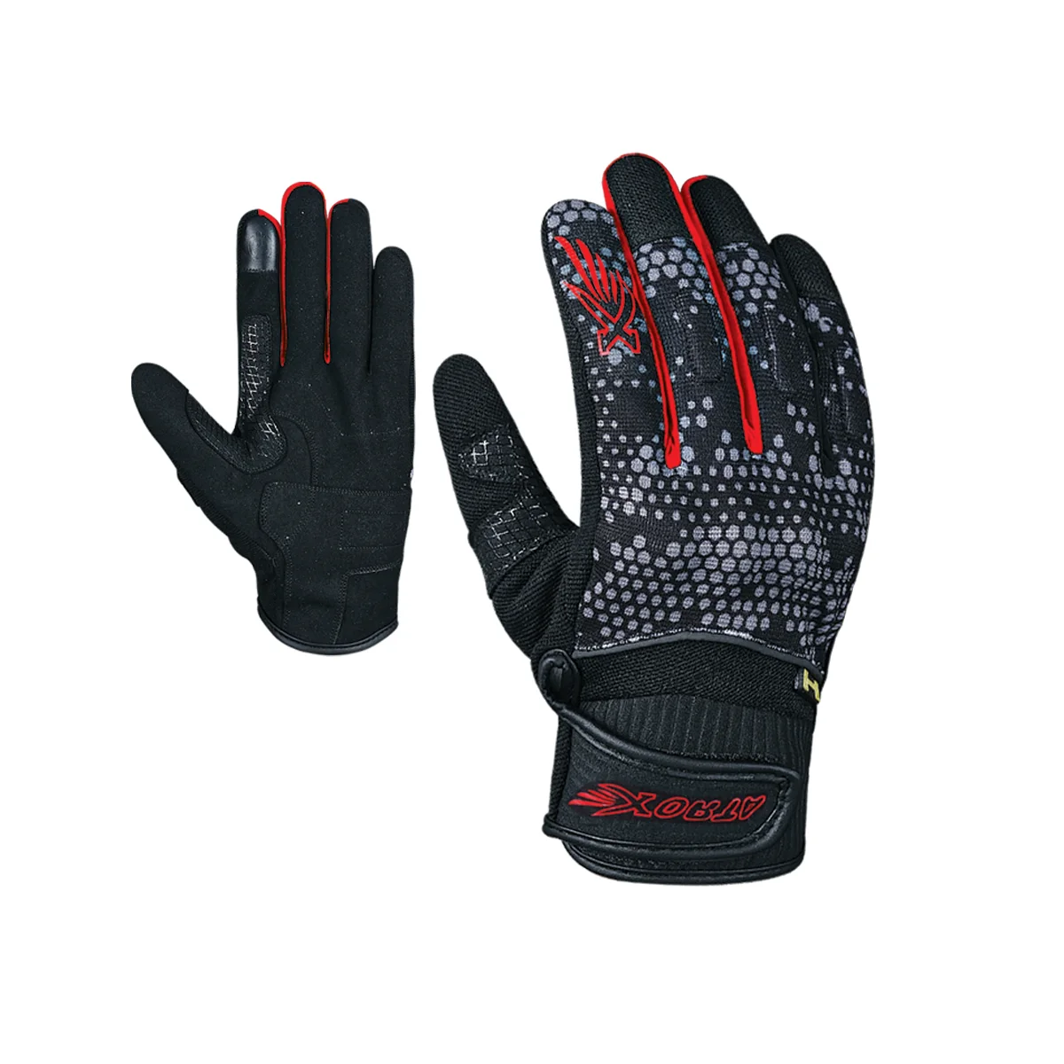 Racing Gloves Leather and Textile