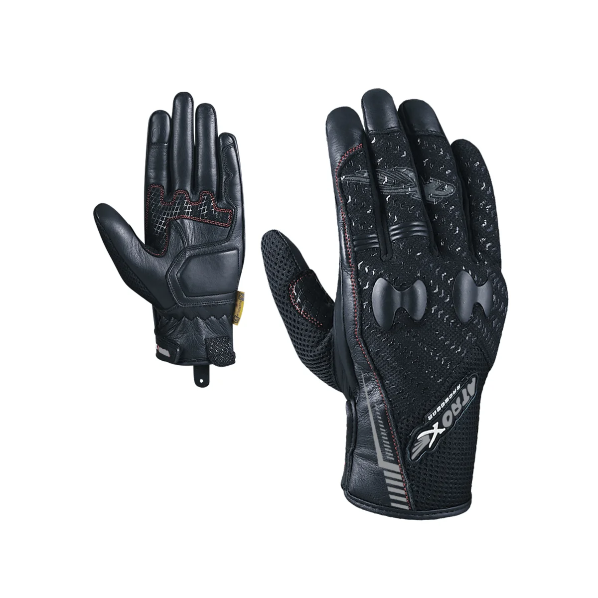 Racing Gloves Leather and Textile