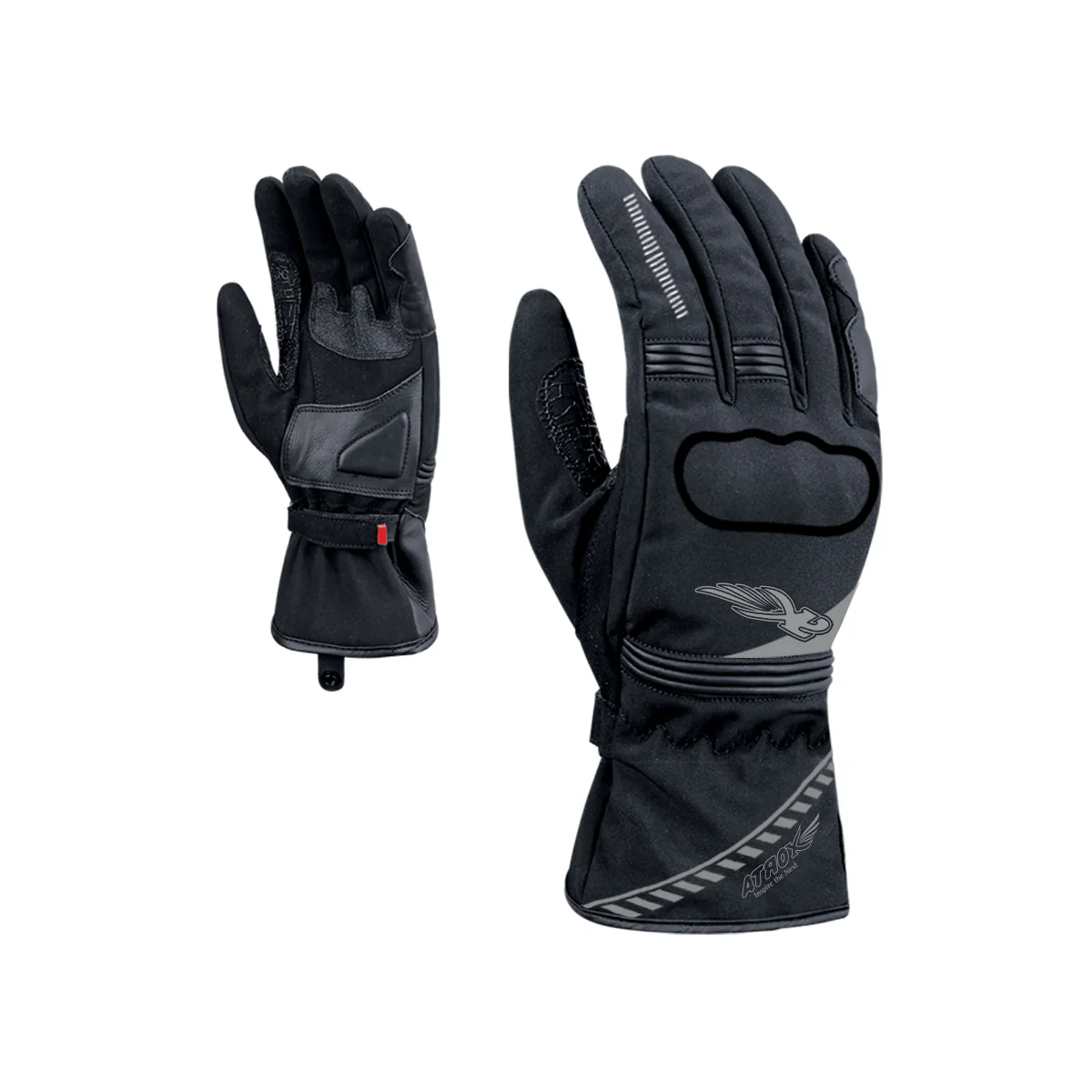 Women Racing Gloves Leather and Textile