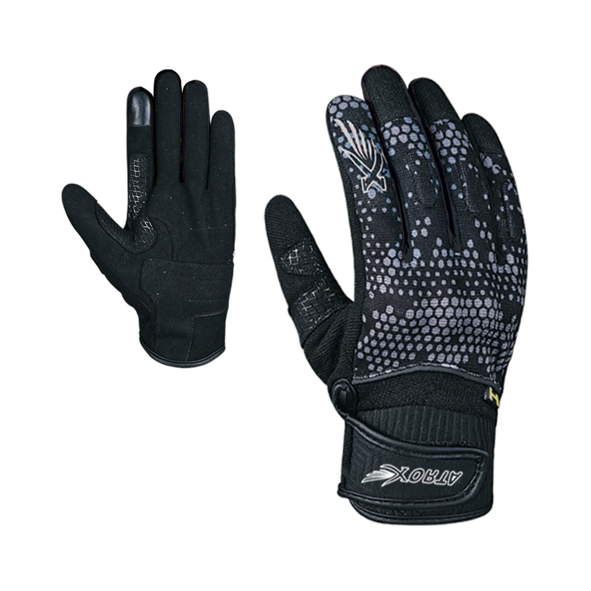 Women Racing Gloves Leather and Textile