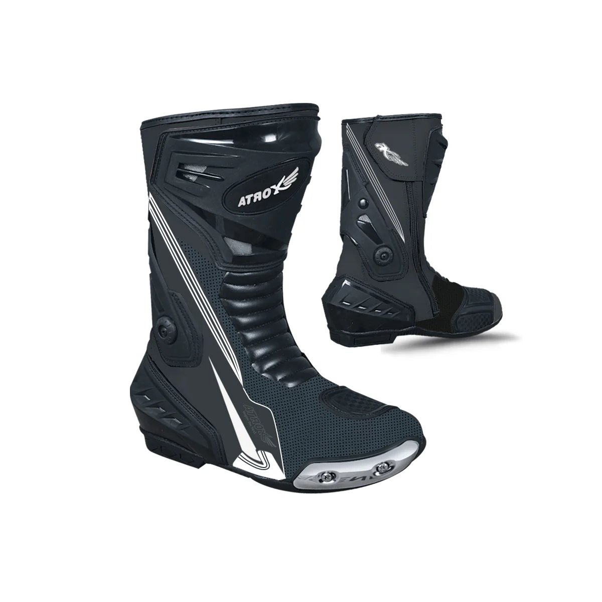 Leather Riding Long Shoes