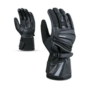 Winter Gloves Leather and Textile