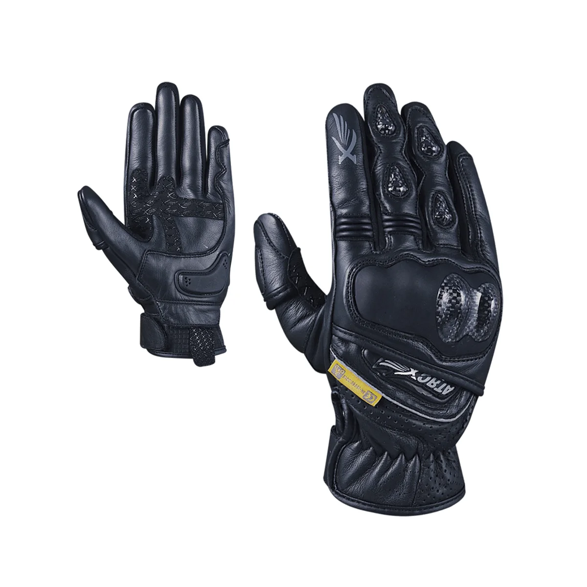 Racing Gloves Leather and Textile