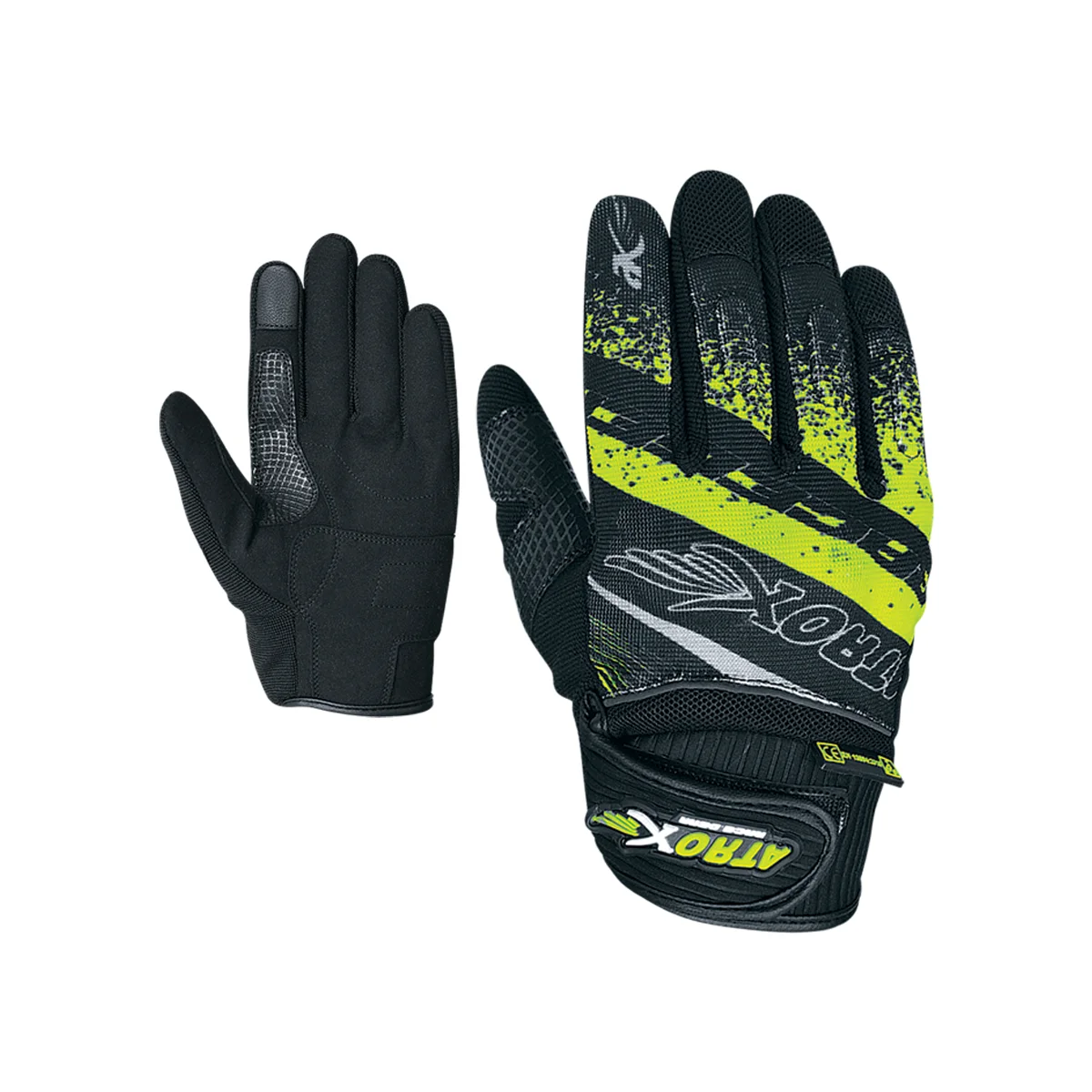 Racing Gloves Leather and Textile