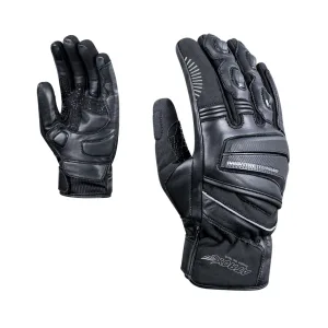 Winter Gloves Leather and Textile