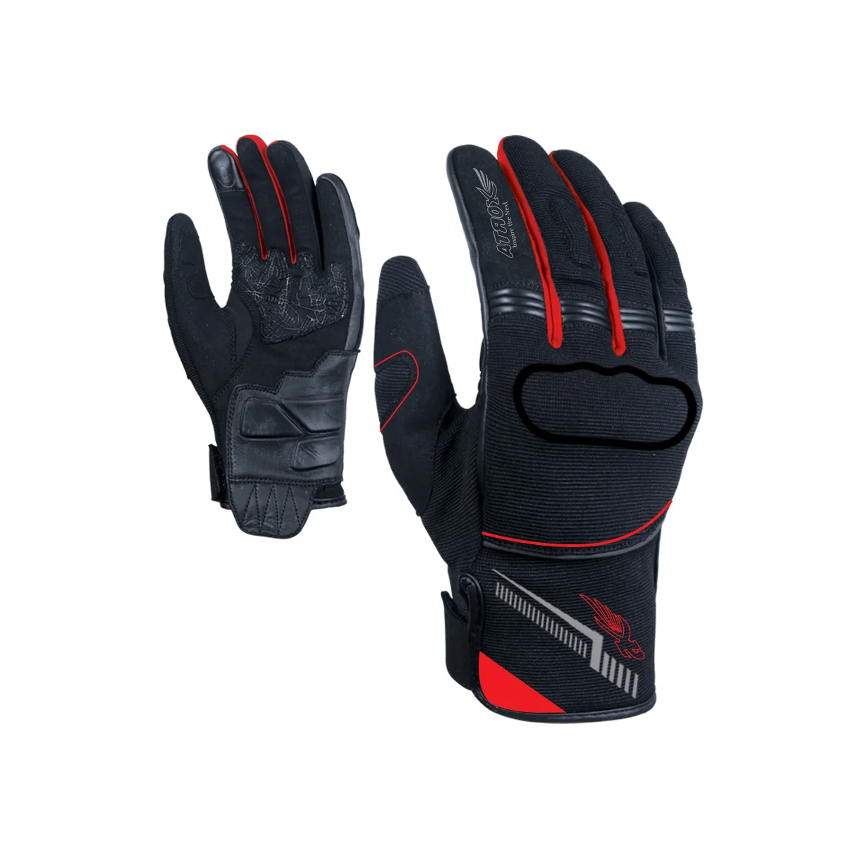 Racing Gloves Leather and Textile