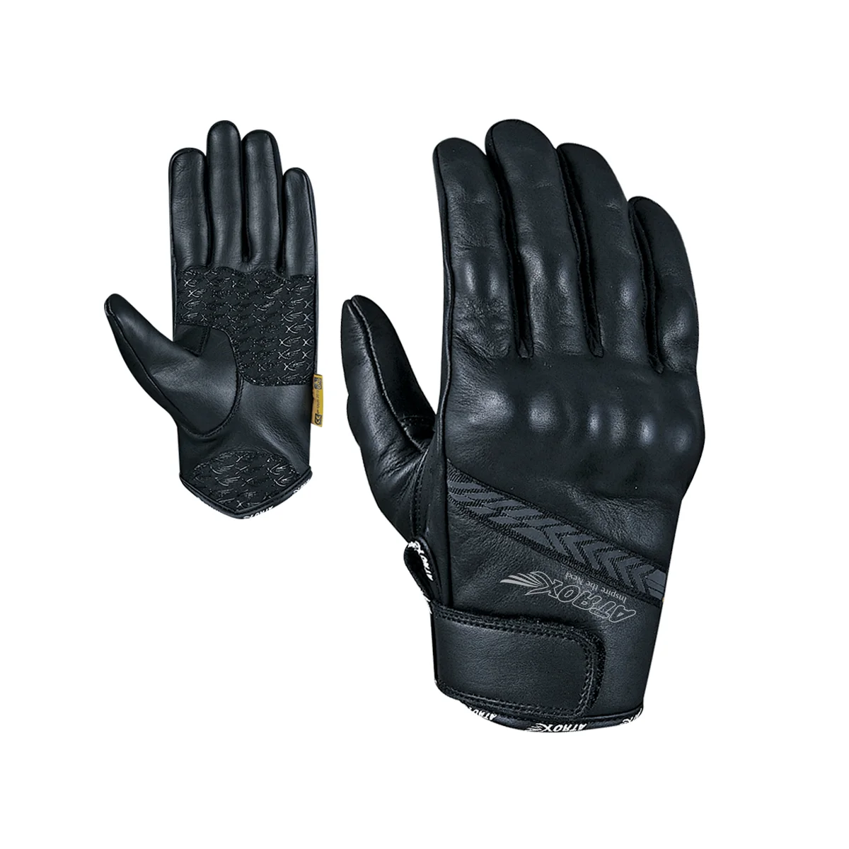 Racing Gloves Leather and Textile