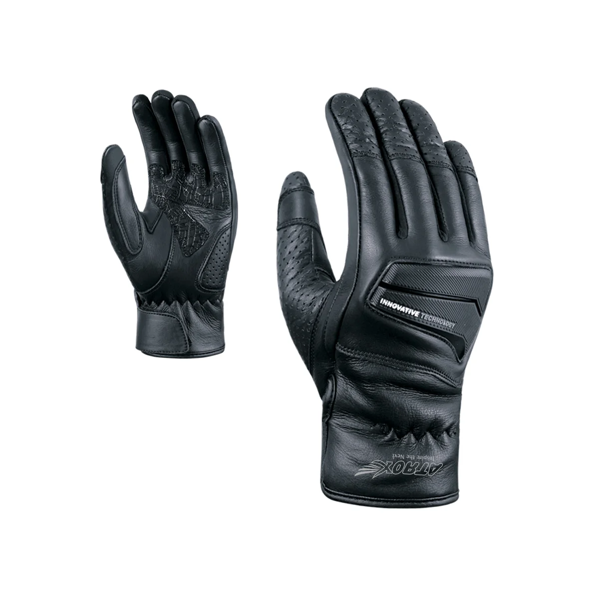Women Racing Gloves Leather and Textile