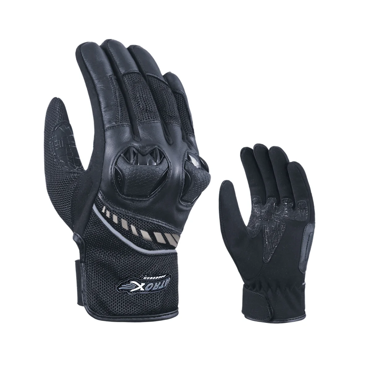 Summer Gloves Air-Mesh and Leather