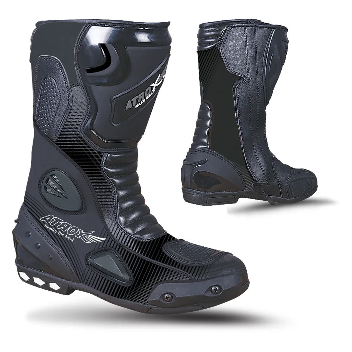 Leather Riding Long Shoes